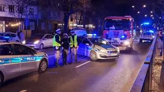 Potrącenie na Żoliborzu 