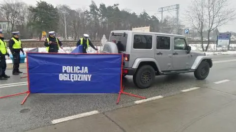 Śmiertelne potrącenie w Wawrze. "Kierowca jeepa jechał na pogrzeb"