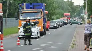 Zderzenie w miejscowości Stara Wieś