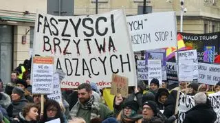 Manifestacja antyfaszystowska