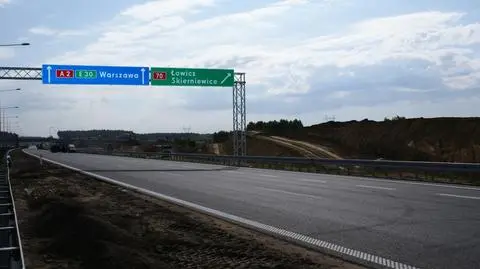 Dwa kolejne fragmenty autostrady A2 gotowe 