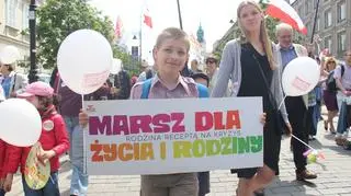 Marsz na Krakowskim Przedmieściu