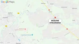 W tym miejscu można się spodziewać utrudnień