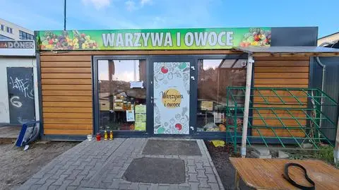 Napad na warzywniak w Ząbkach