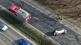 Wypadek na Bronisława Czecha