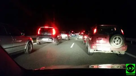 Śmiertelny wypadek na S7. Korek w stronę Warszawy