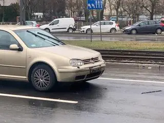 Obywatelskie zatrzymanie pijanego kierowcy na Słomińskiego