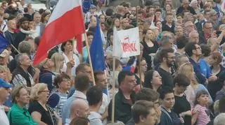 Protest przed Sądem Najwyższym