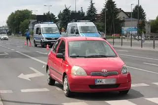 Potrącenie na Radzymińskiej