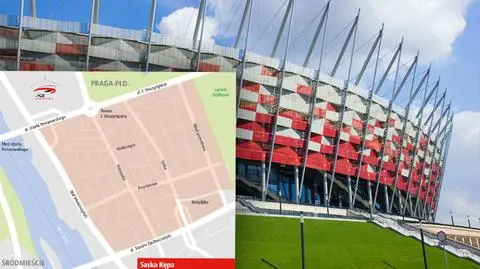 Siatkówka na Stadionie Narodowym. Saska Kępa będzie zamknięta