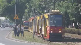 Tramwaje stanęły