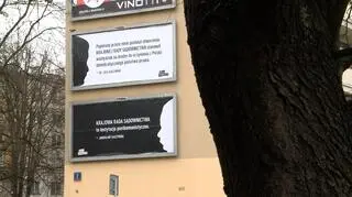 Billboard w Śródmieściu