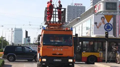 Awaria sieci trakcyjnej. Stanęły tramwaje w centrum