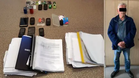 Zatrzymany za oszustwa przy sprzedaży mieszkania. Żona ukryła go w szafie