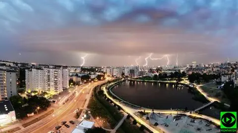 Grzmoty i pioruny: burza nad Warszawą