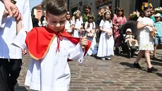 Procesja Bożego Ciała w Warszawie