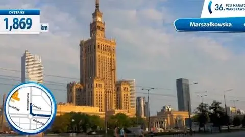 Tak biegną zawodnicy.  Zobacz trasę maratonu
