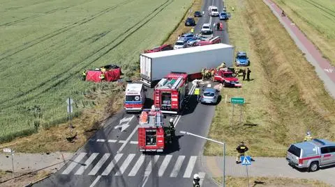 Śmiertelny wypadek w Elżbietowie