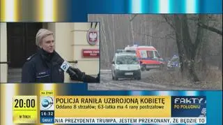 Policja o akcji