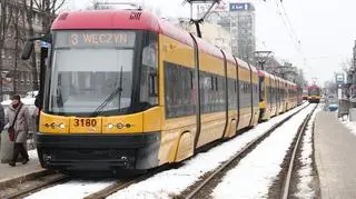 Zablokowane tramwaje na Grochowskiej