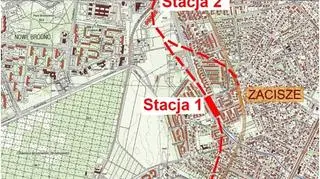 Propozycja przesunięcia stacji Zacisze