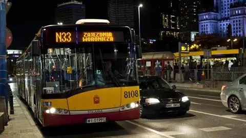Nocne wracają na pętlę przy Centralnym