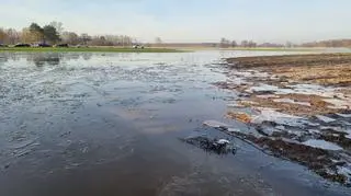 Podtopienia w miejscowości Młynarze na Mazowszu