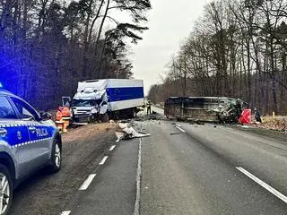 Śmiertelny wypadek na DK79 pod Piasecznem