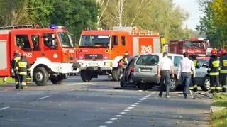 Wypadek na Szosie Lubelskiej