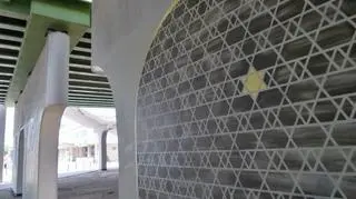 Galeria murali przy Dworcu Gdańskim