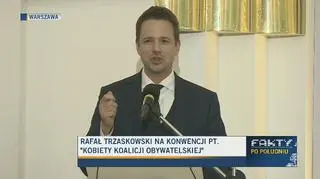 Rafał Trzaskowski był gościem konwencji "Kobiety Koalicji Obywatelskiej" 