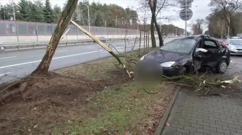 Wypadek na Wale Miedzeszyńskim