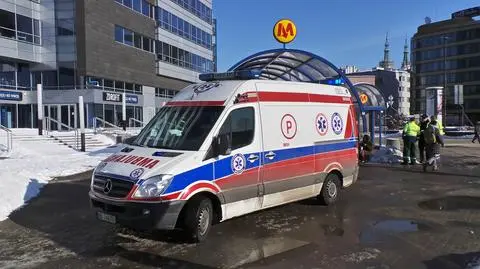Zamknięta stacja Politechnika na pierwszej linii metra