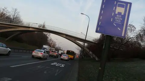 Buspas na Trasie Łazienkowskiej
