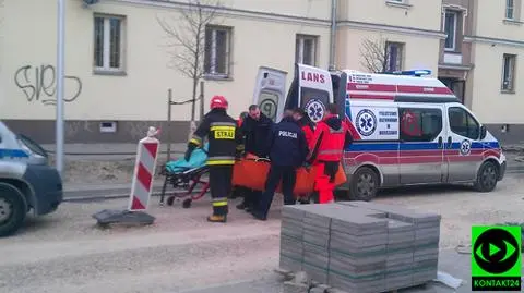 Pożar w bloku na Grochowie. Ewakuowano 50 osób