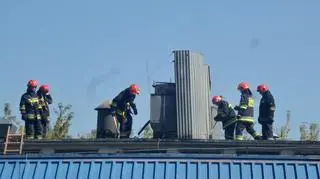 Pożar w restauracji na Mokotowie