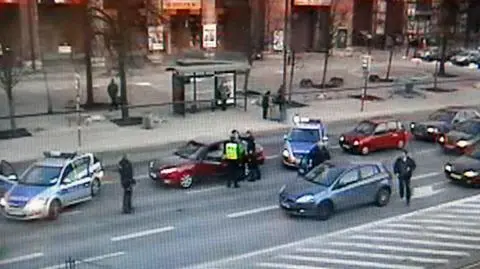 Pościg za pijanym kierowcą w centrum miasta