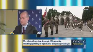 Minister chce przejąć plac Piłsudskiego