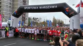 Start 31. Biegu Niepodległości