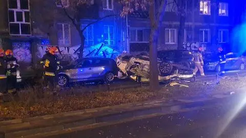 Kolizja w alei Niepodległości 