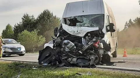 Motocyklista zderzył się z autem. Nie żyje