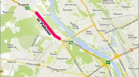Zamykają Pułkową na weekend 