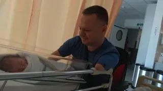 Marcin z Alicją w szpitalu 