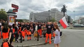 Protest ratowników medycznych