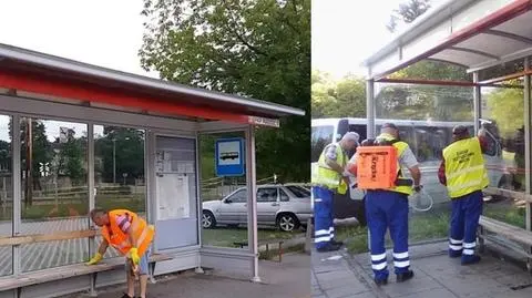 Znikną ogłoszenia, graffiti i brud. Wielkie mycie przystanków 
