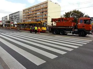 Awaria tramwajowa na Ochocie 