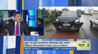 Generał Marian Janicki ocenia sytuację w SOP