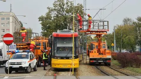 Zerwana trakcja na Puławskiej. Nie jeździły tramwaje