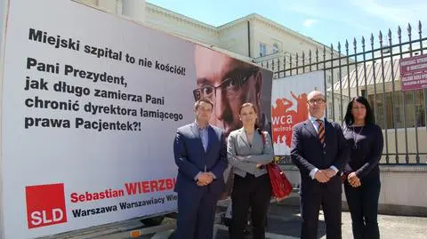 "Miejski szpital to nie kościół". SLD wzywa do odwołania prof. Chazana 