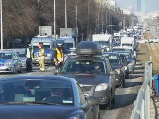 Śmiertelny wypadek na Grójeckiej